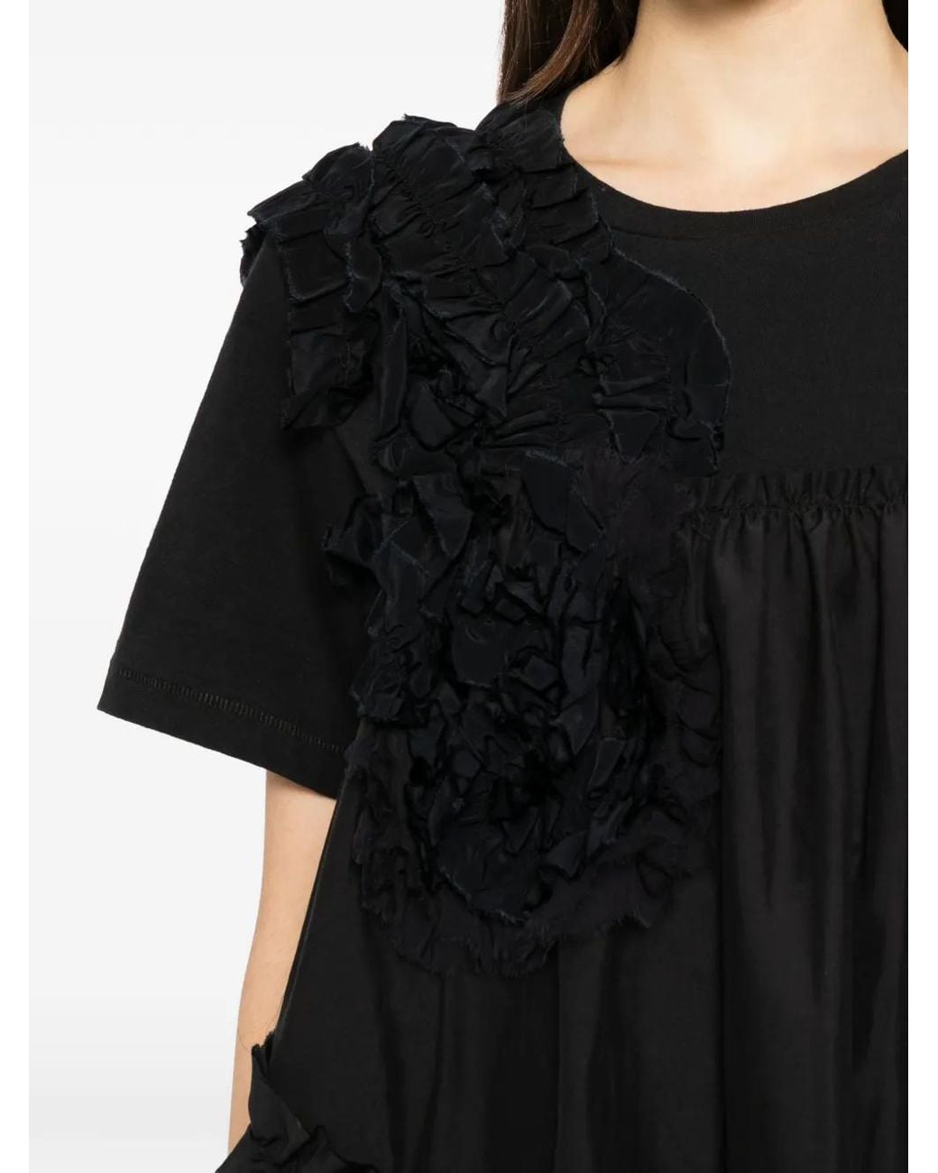 A Tentative Atelier Black Adrienne T-Shirt