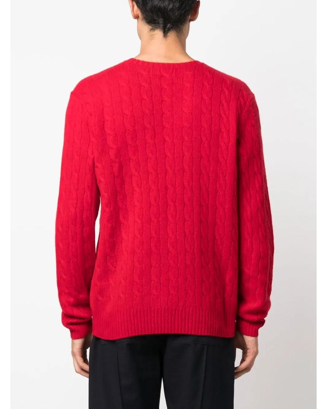 Polo Ralph Lauren Red Cardinal Pony Pattern Pullover for men