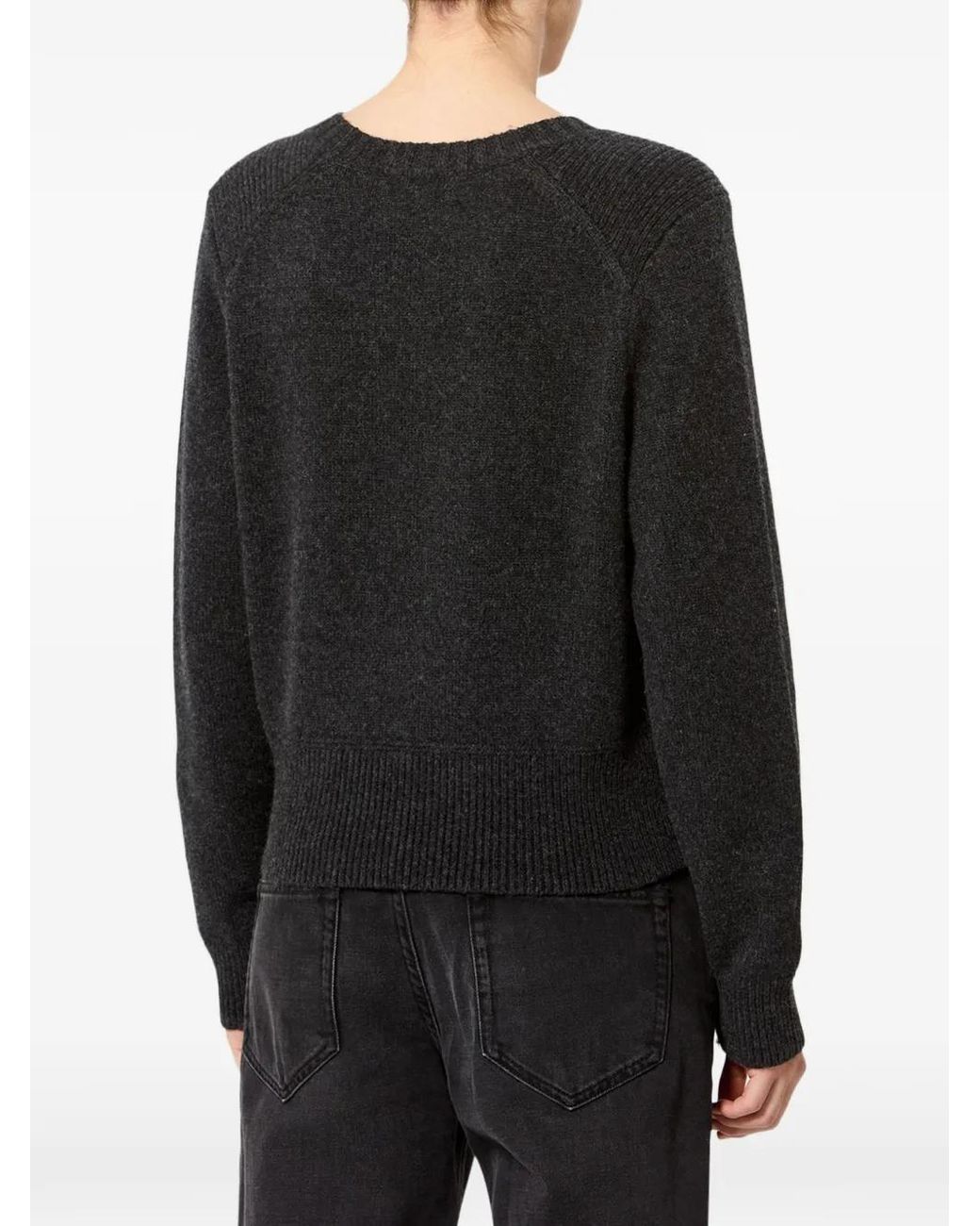 Isabel Marant Black Cornelia Wool Sweater