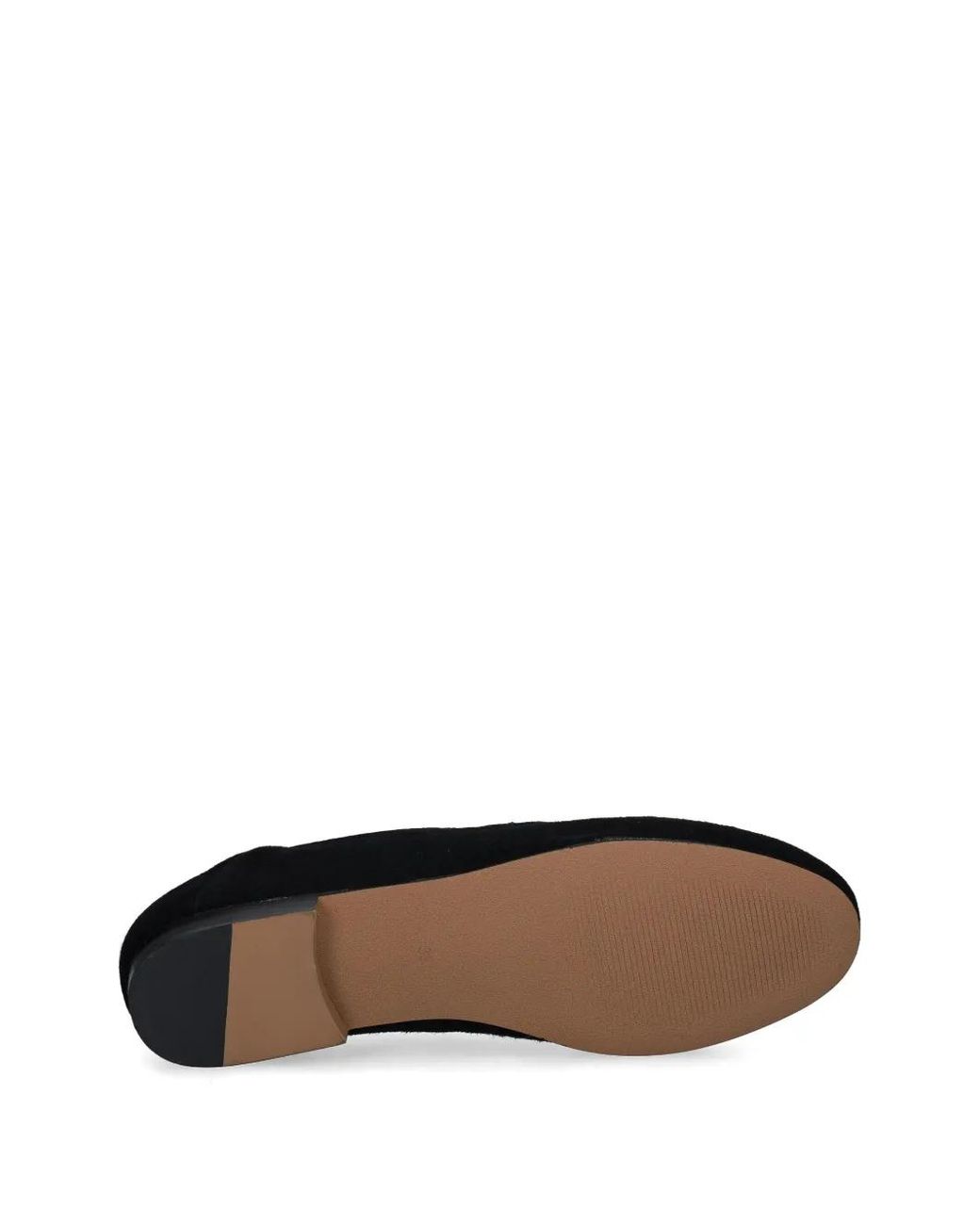 Guess Black Logo-Plaque Loafers