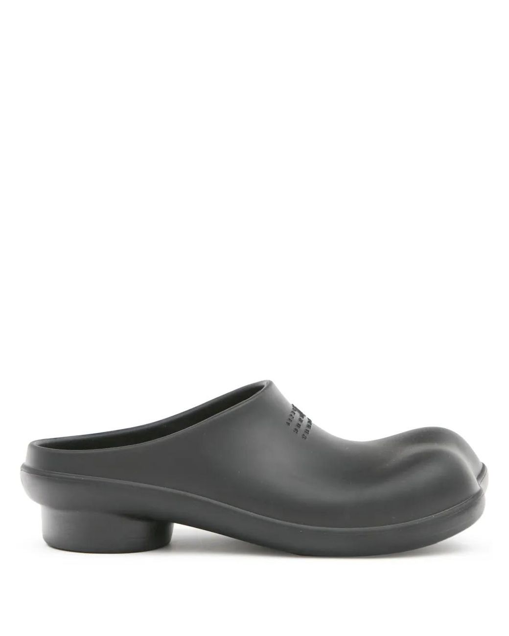 MM6 by Maison Margiela Gray Anatomic Numbers-Motif Slippers