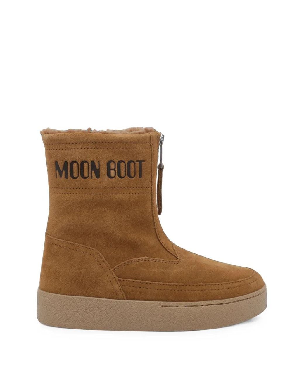 Moon Boot Brown Ltrack Lara Suede Boots