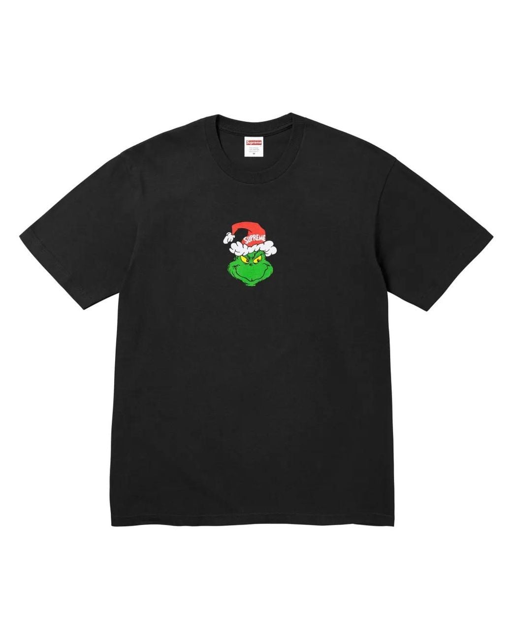 Supreme Black Grinch T-Shirt for men