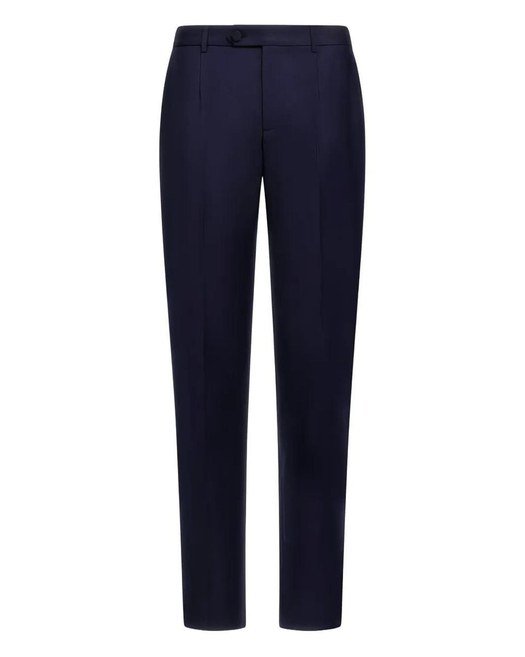 Roberto Cavalli Blue Side-Stripe Trousers for men