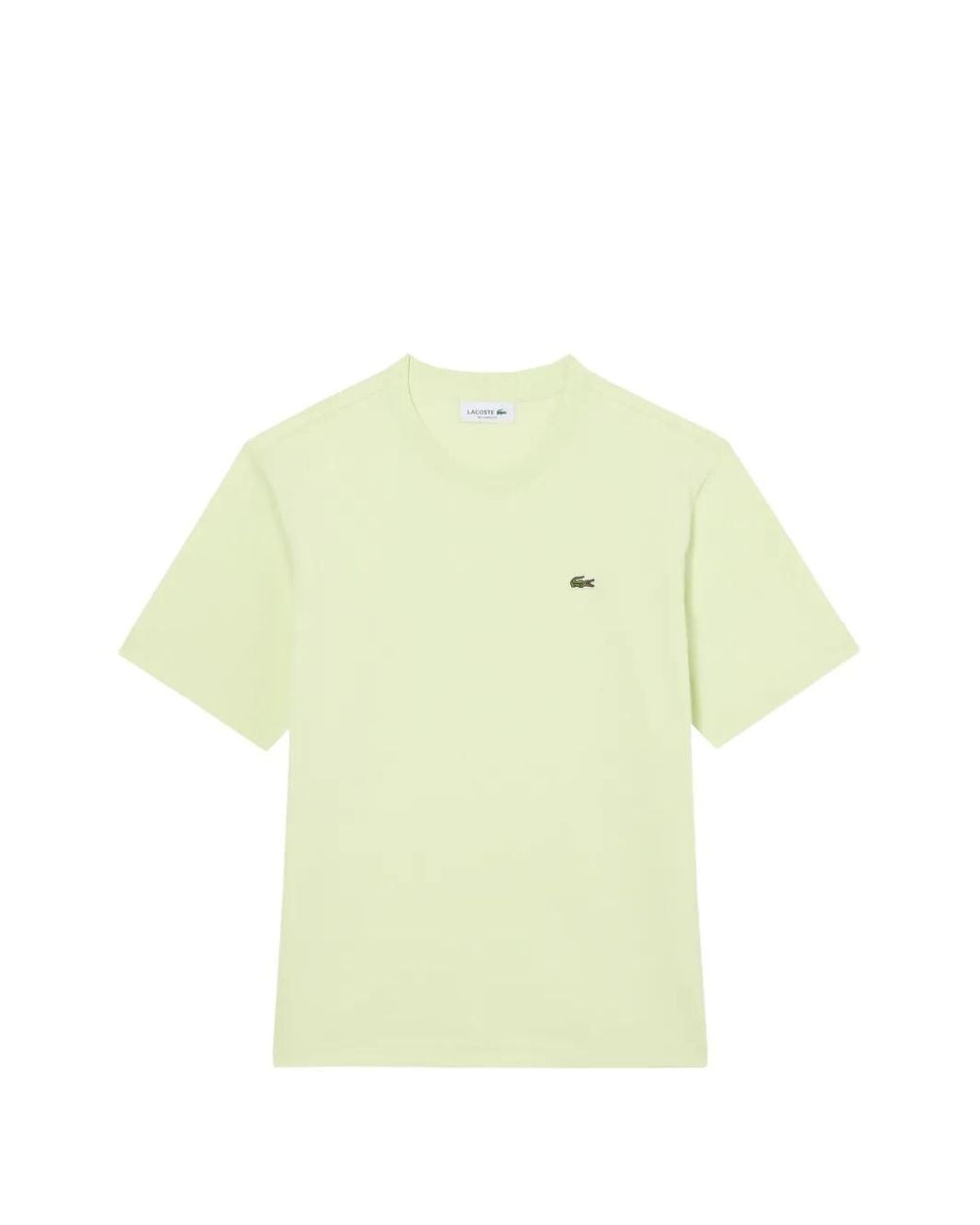 Lacoste Yellow Logo-Patch T-Shirt