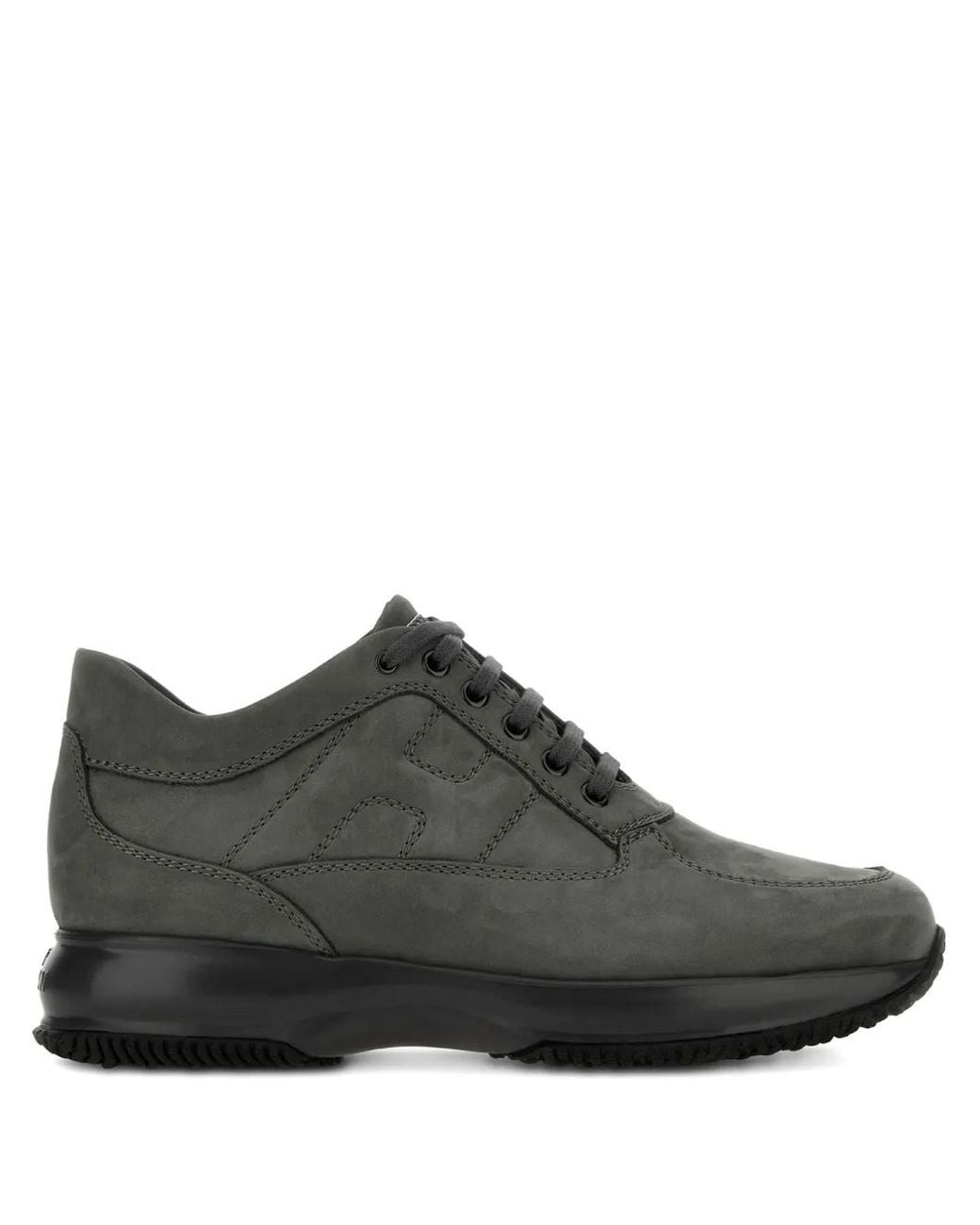Hogan Schoenen ,Grijs ,Interactive Sneakers in het Black voor heren
