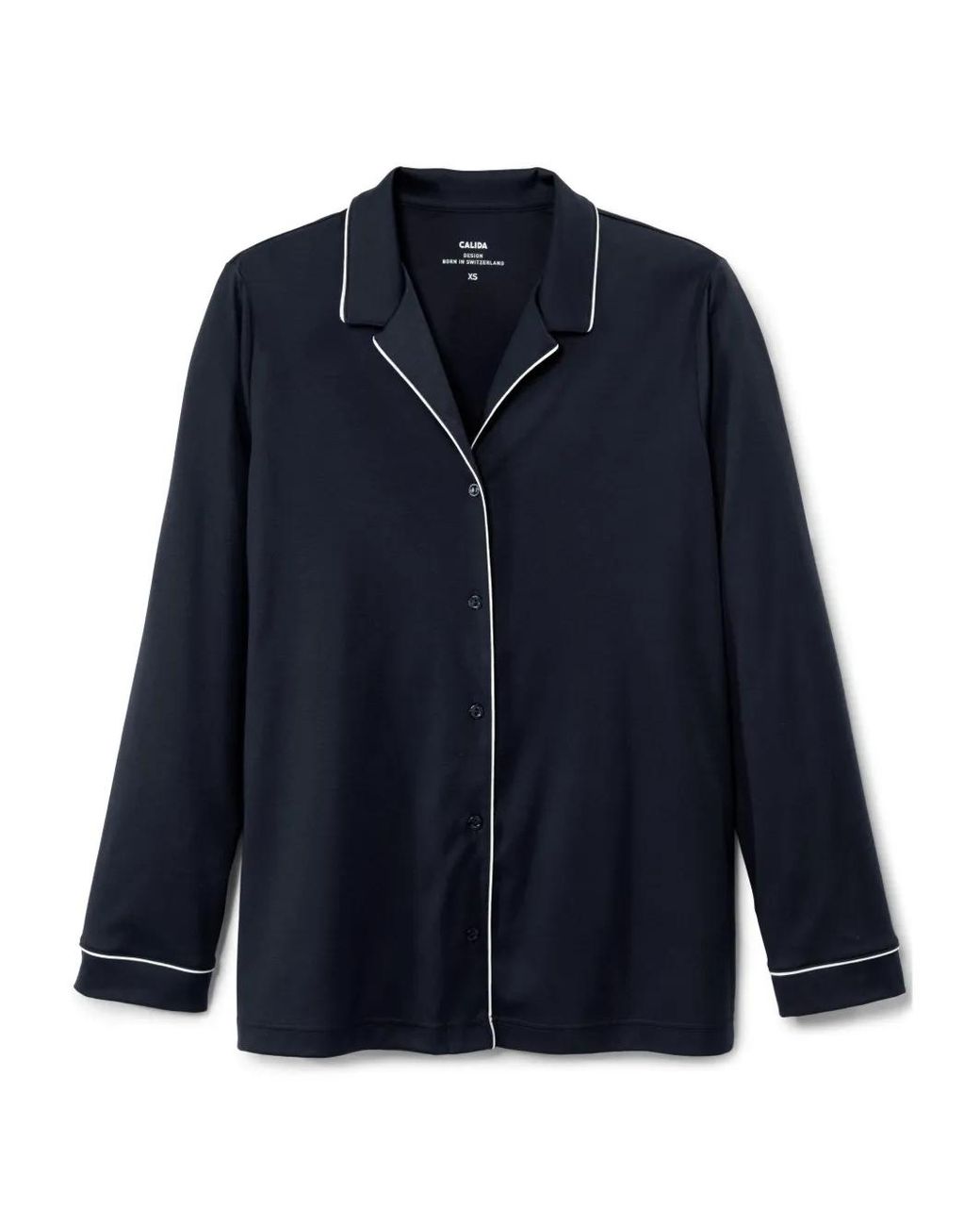 Calida Blue Button-Up Pyjamas