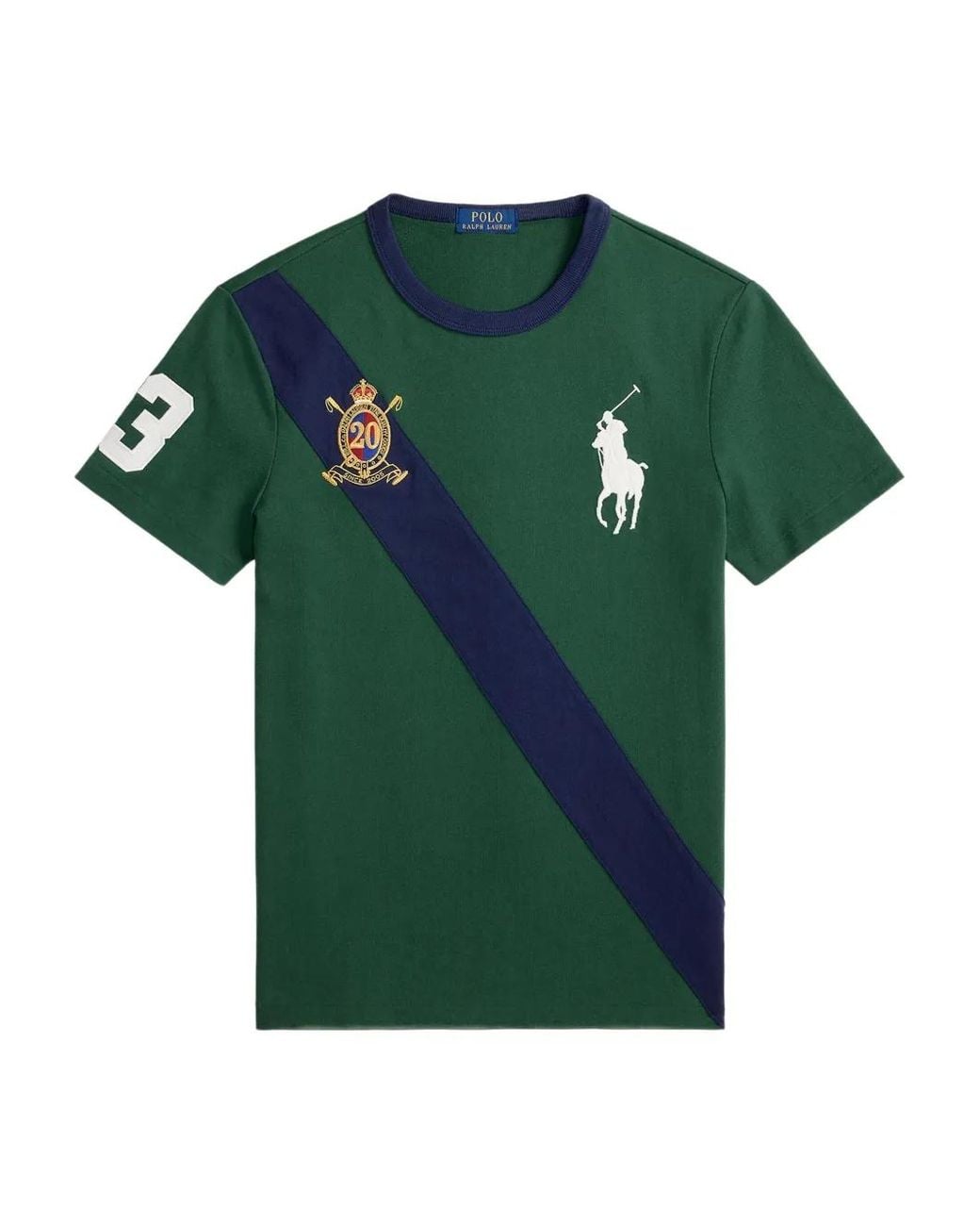 Polo Ralph Lauren Green Cotton Polo Shirt for men