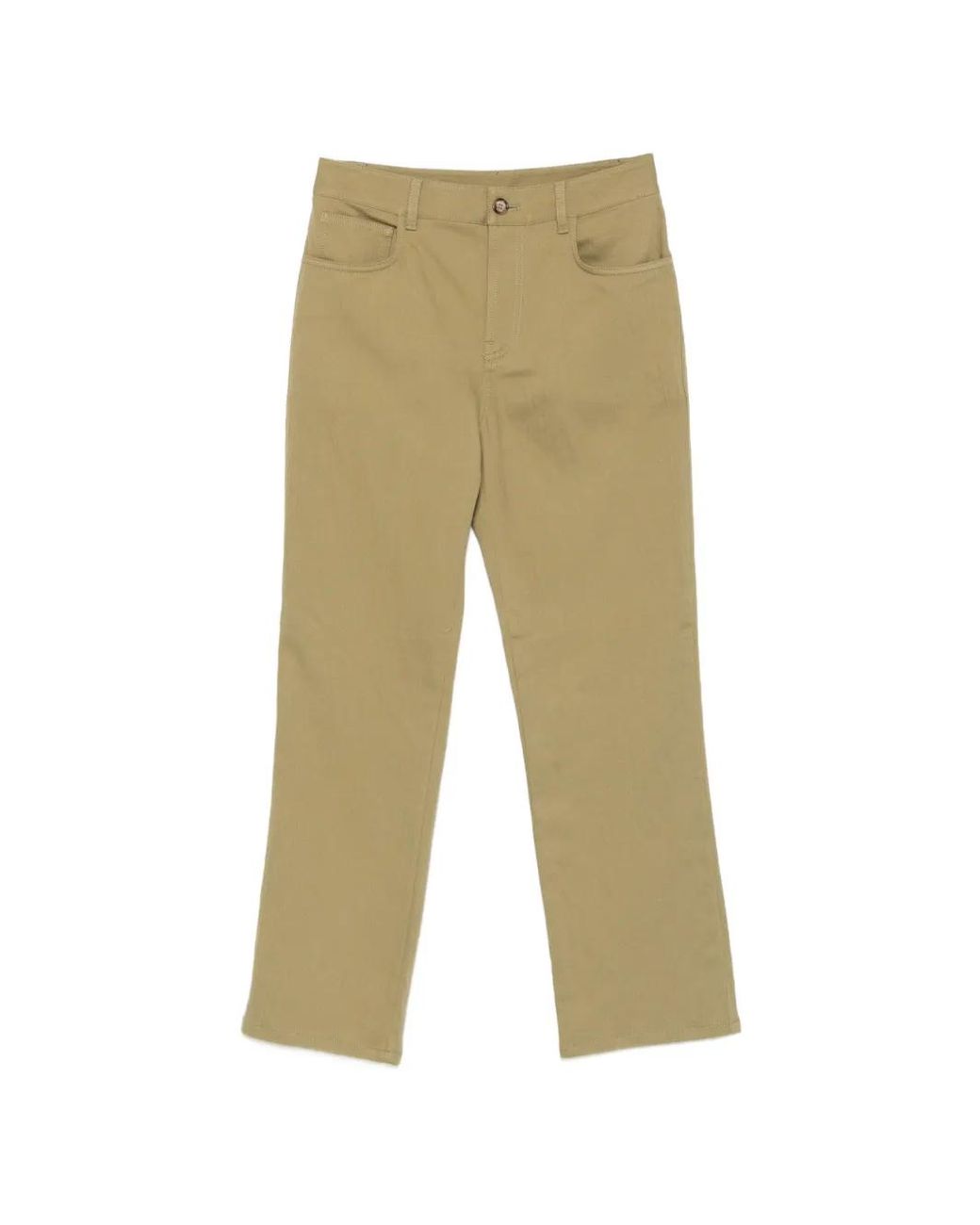 Pantalon À Patch Logo Moschino en coloris Natural