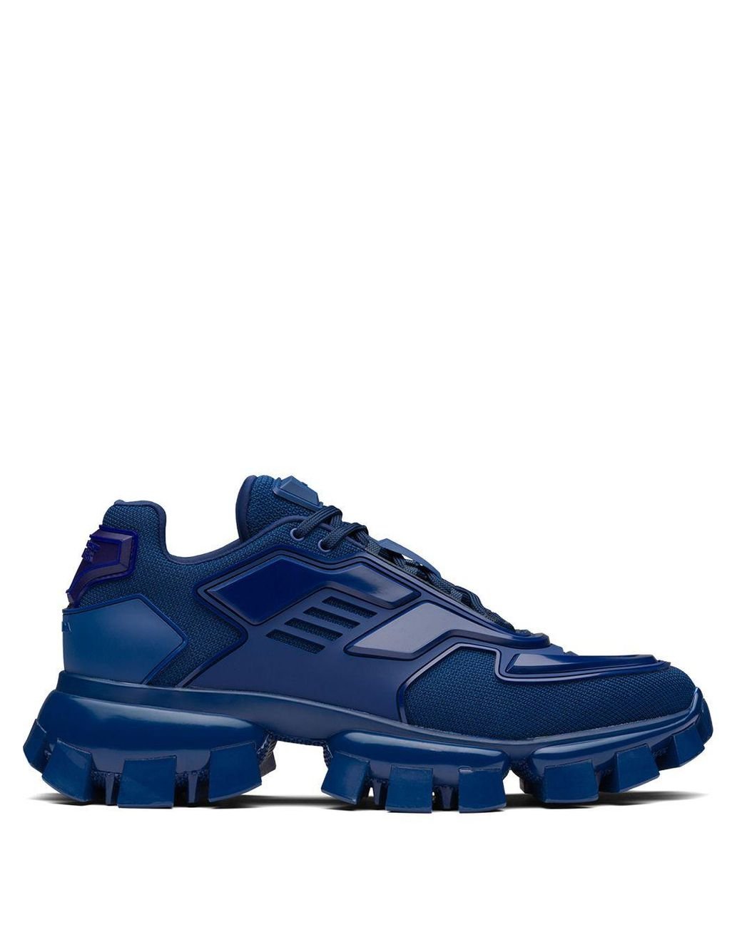 The unusual three-dimensional effect of the upper created by the injected  rubber eyest… | Prada cloudbust, Prada cloudbust thunder sneakers, Prada  cloudbust thunder