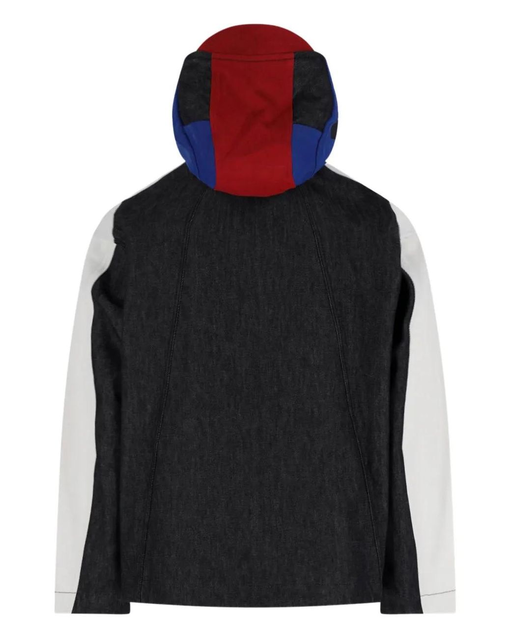 PDF Red Colourblock Jacket for men