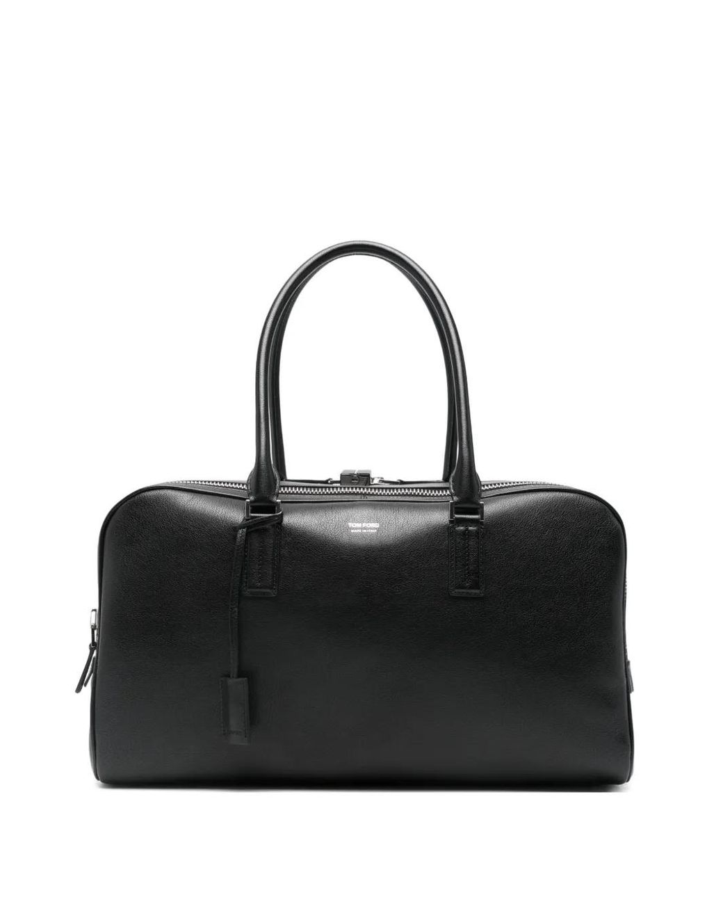 Borsa Bowling Con Doppia Zip di Tom Ford in Black da Uomo