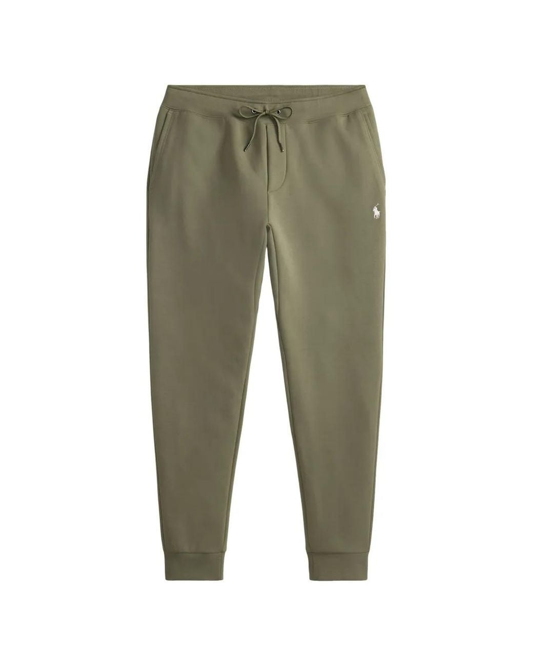 Polo Ralph Lauren Green Logo-Embroidered Drawstring Track Pants for men