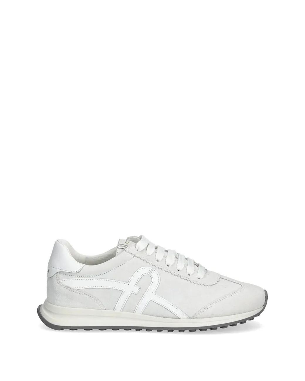 Furla White Logo-Detail Sneakers