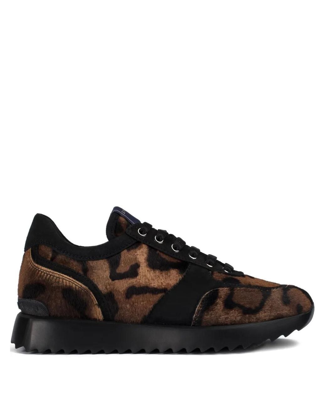 Le Silla Black Claire Running Sneakers