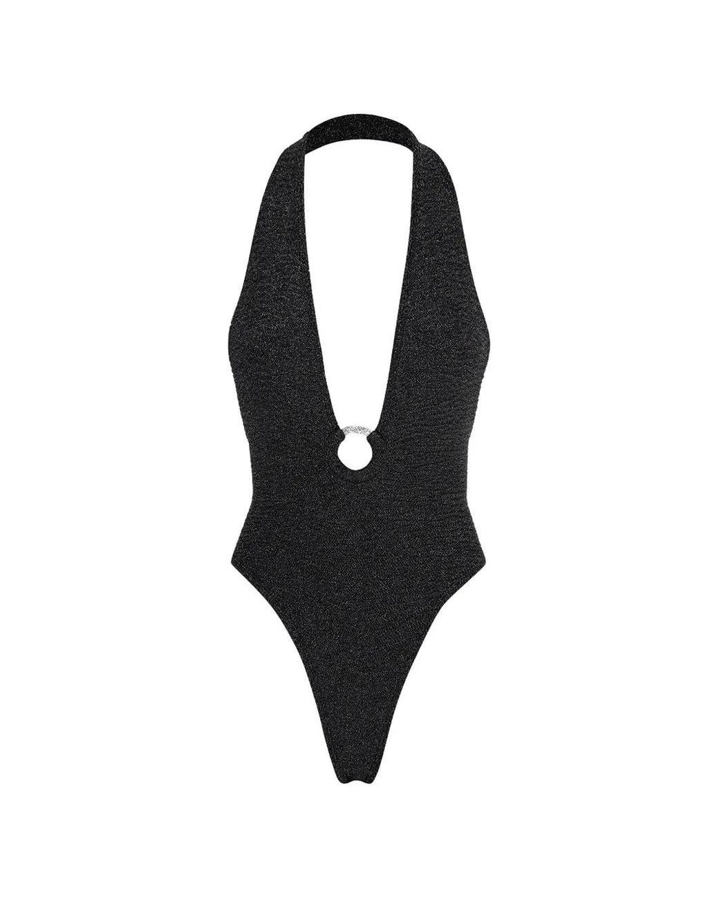 MEYIA Black Daydream Halterneck Swimsuit