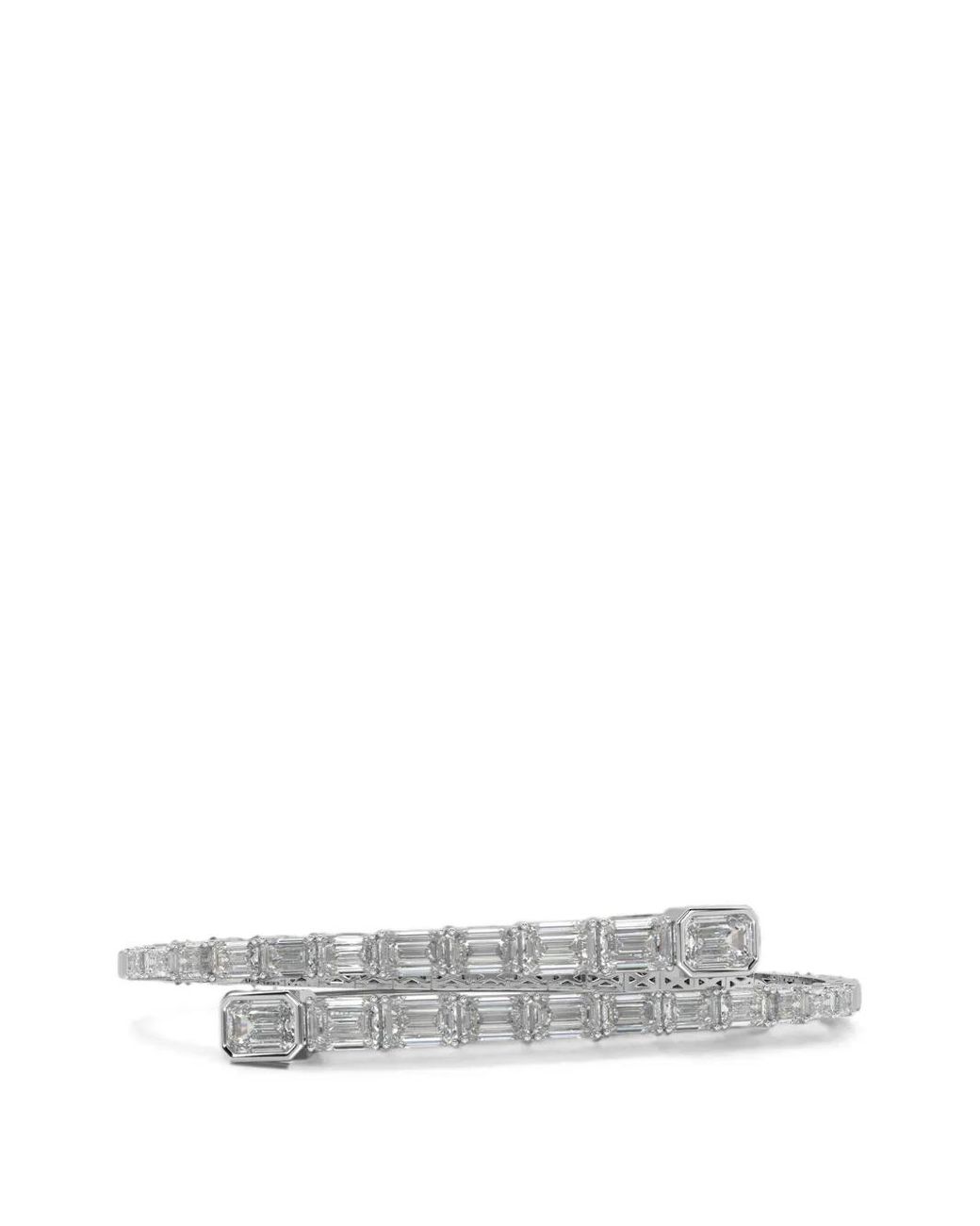 SOLO for Diamonds White Bracelet Serti De Diamants