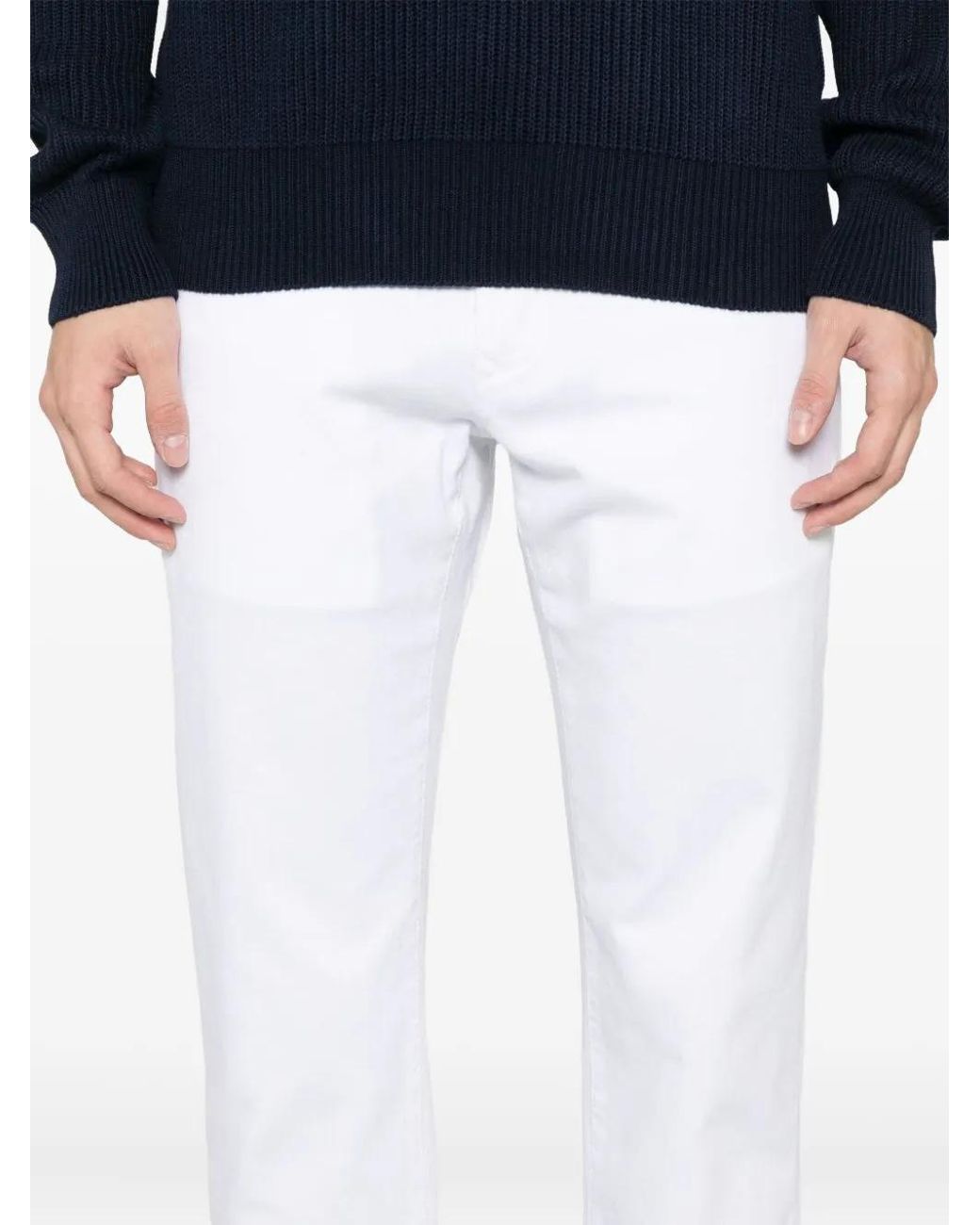 Jacob Cohen Bobby Broek in het White voor heren