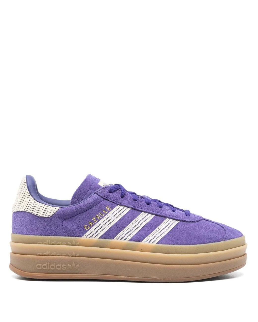 Adidas Purple Gazelle Sneakers