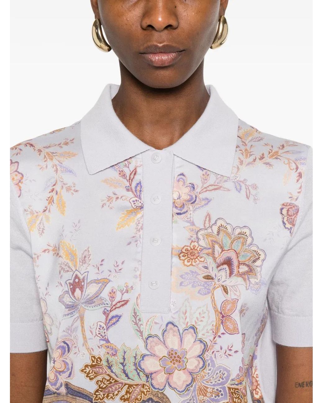 Zimmermann White Luna Floral Print Jersey