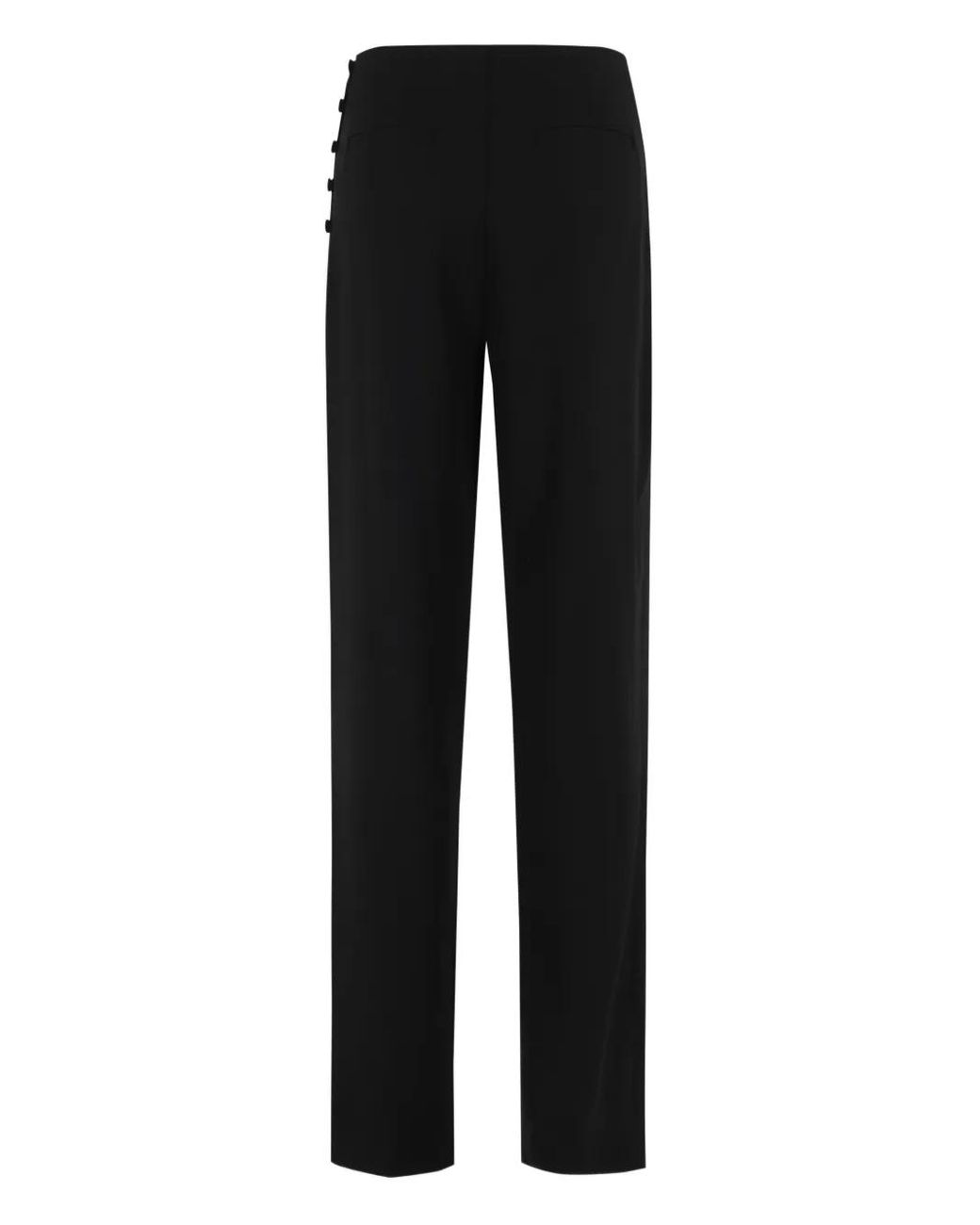 Jonathan Simkhai Black Button-Detailed Trousers