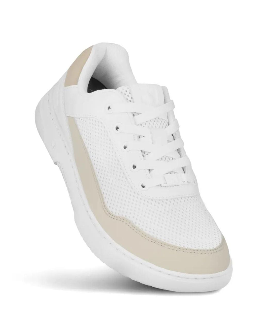 Barebarics White Vaporo Mesh-Panel Sneakers