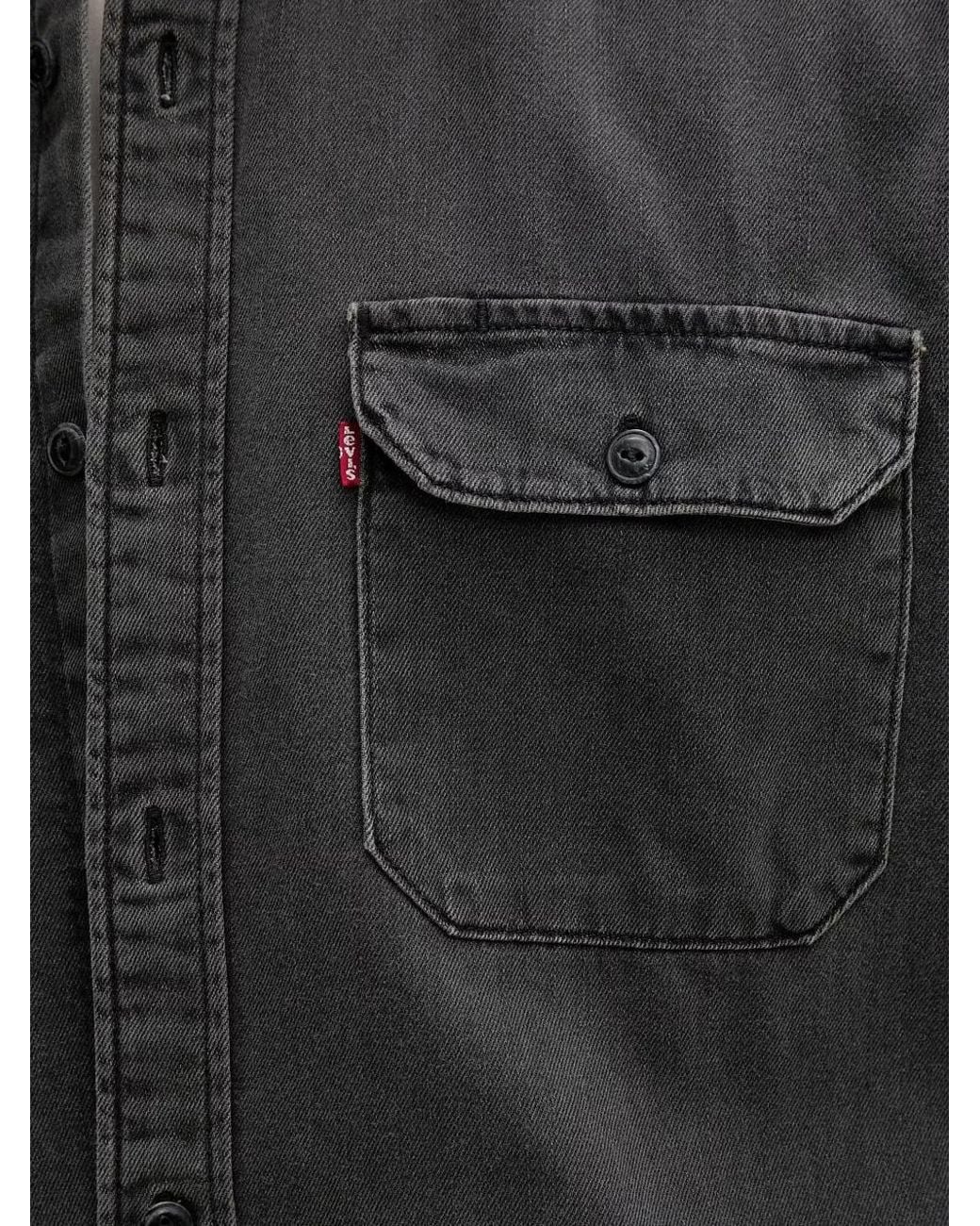 Levi's Black Chemise En Jean for men