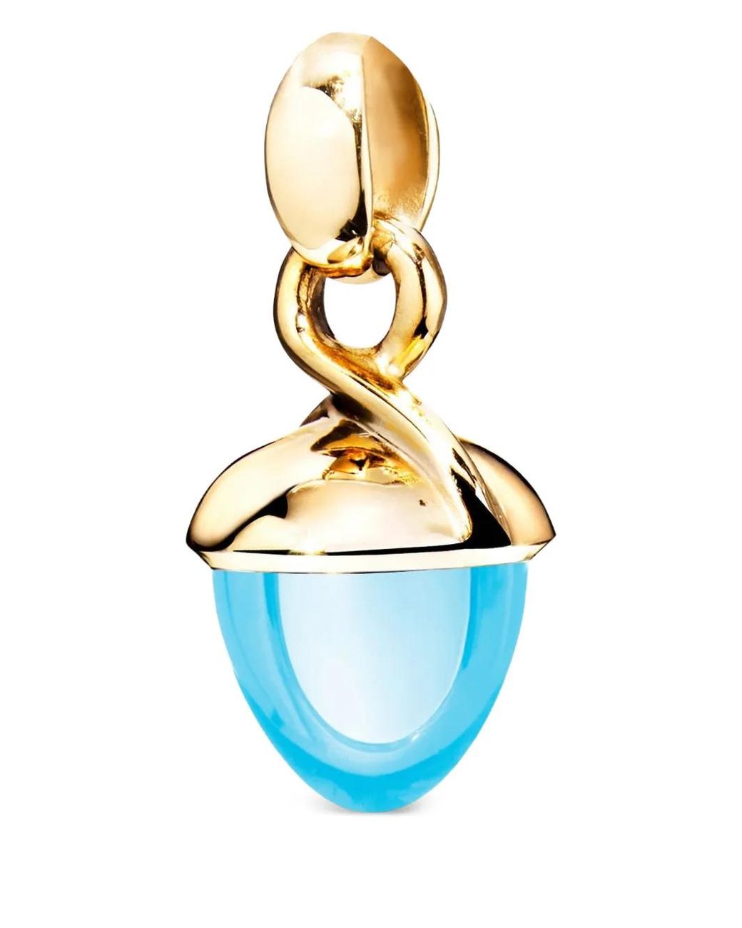 Tamara Comolli Blue 18K Mikado Topaz Boquet Pendant
