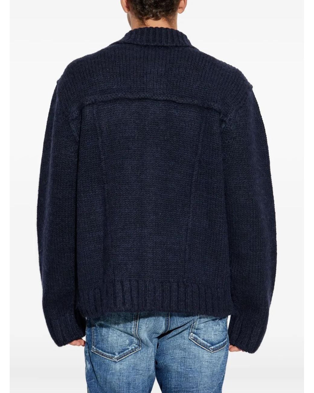 DSquared² Vest Met Logodetail in het Blue voor heren
