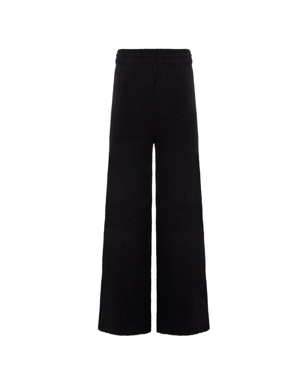 Moorer Black Pantalon Arius À Lien De Resserrage