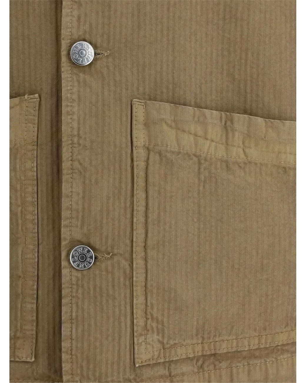 sunflower Green Cotton Shirt Jacket for men