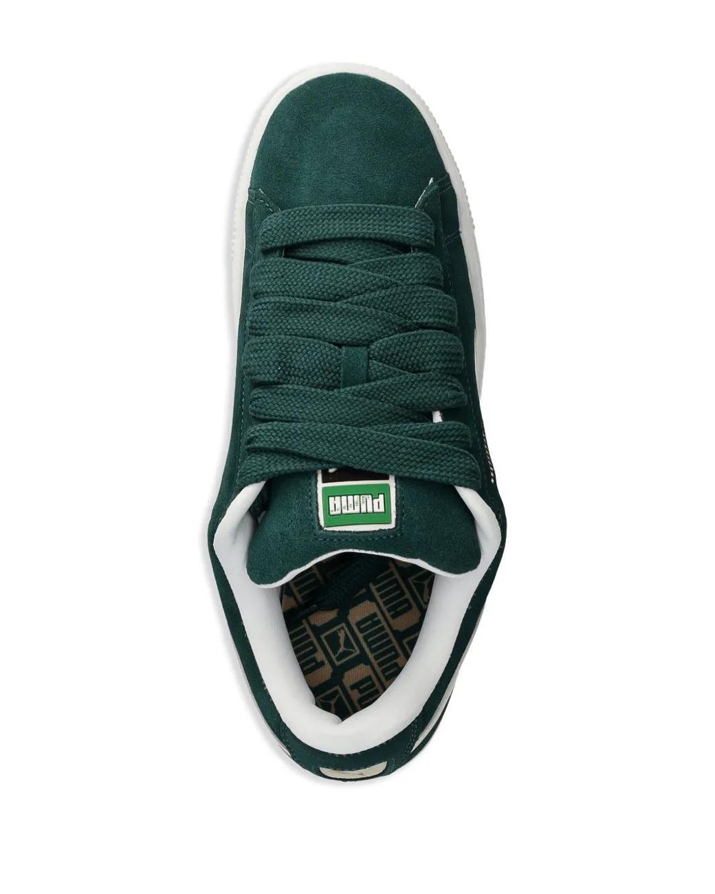 PUMA Green Suede Xl Sneakers