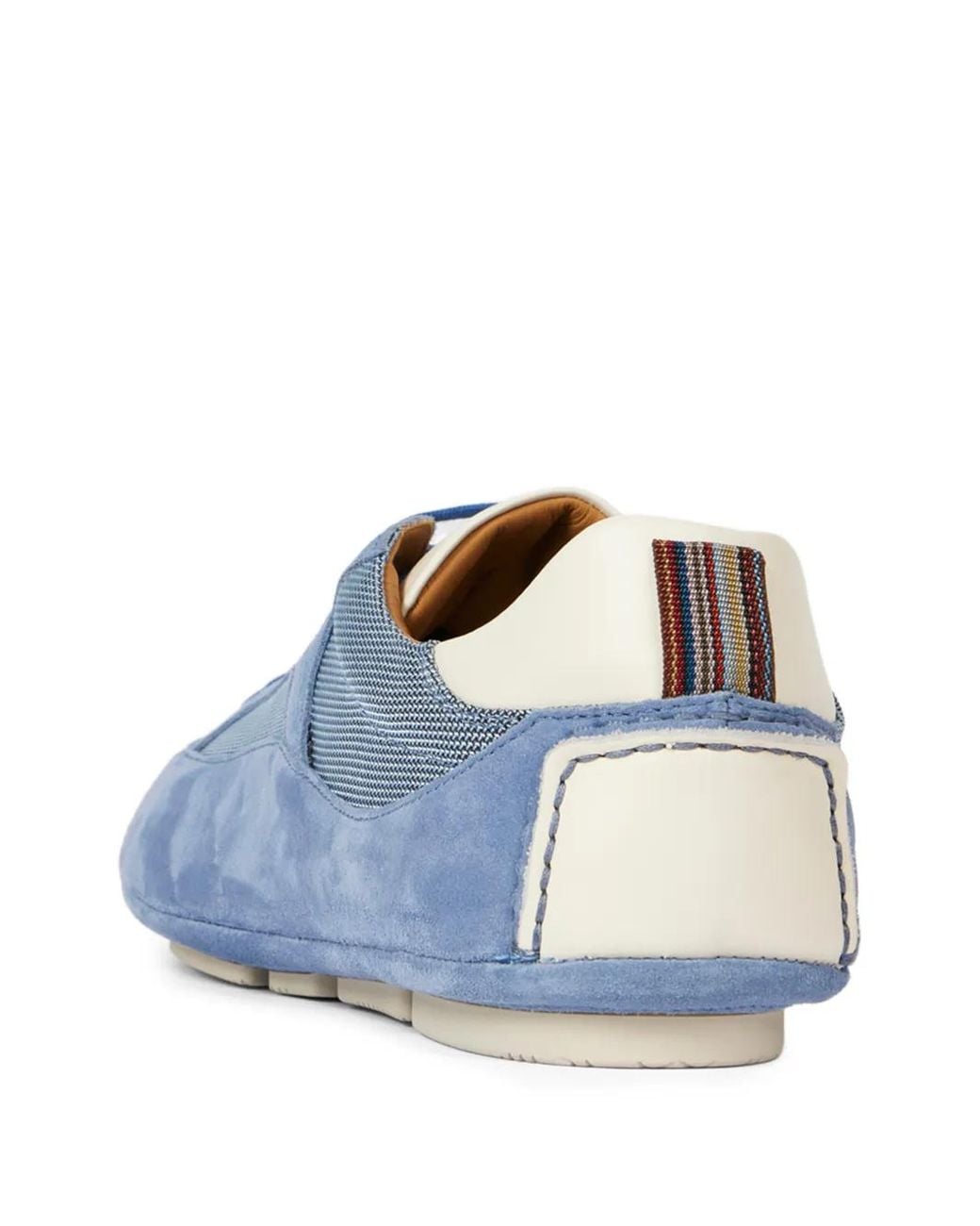 Paul Smith Blue Marini Mesh-Panel Sneakers for men