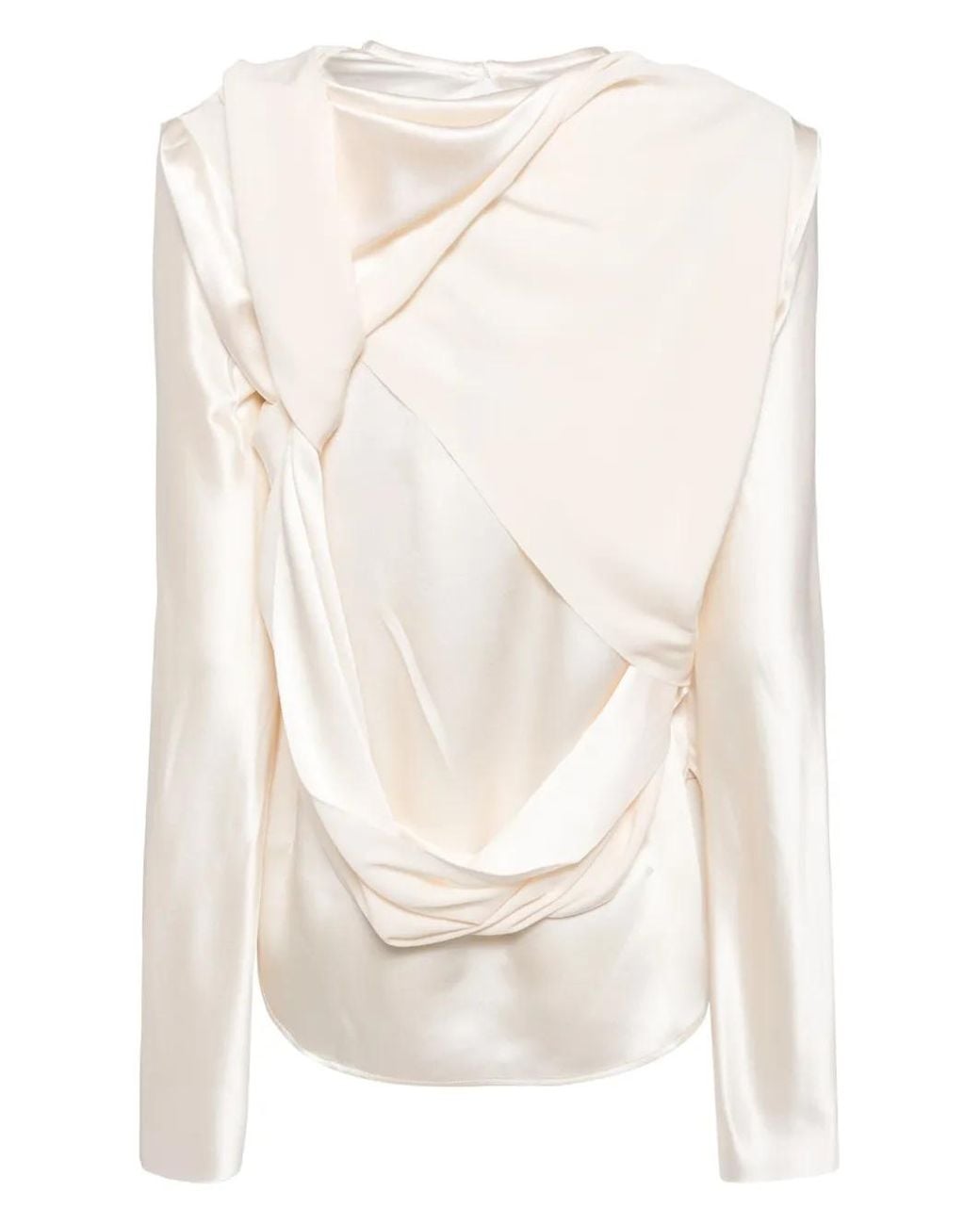 Litkovskaya White Silk Blouse