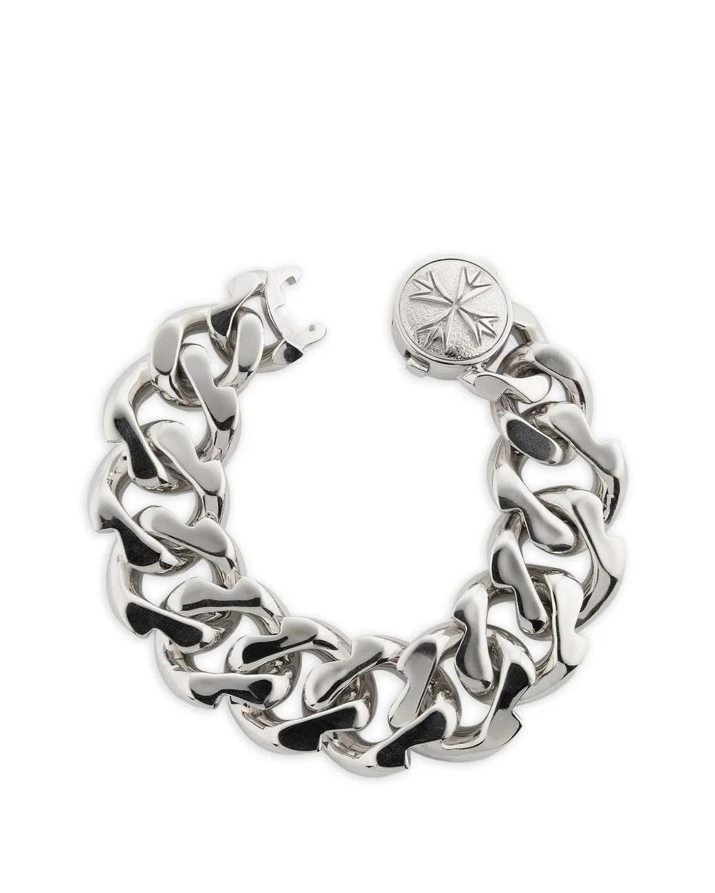 Emanuele Bicocchi Metallic Edge Chain Bracelet