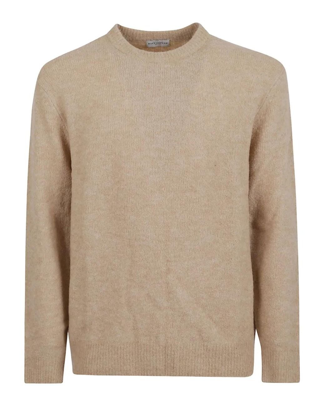 Ballantyne Natural Crew-Neck Sweater for men