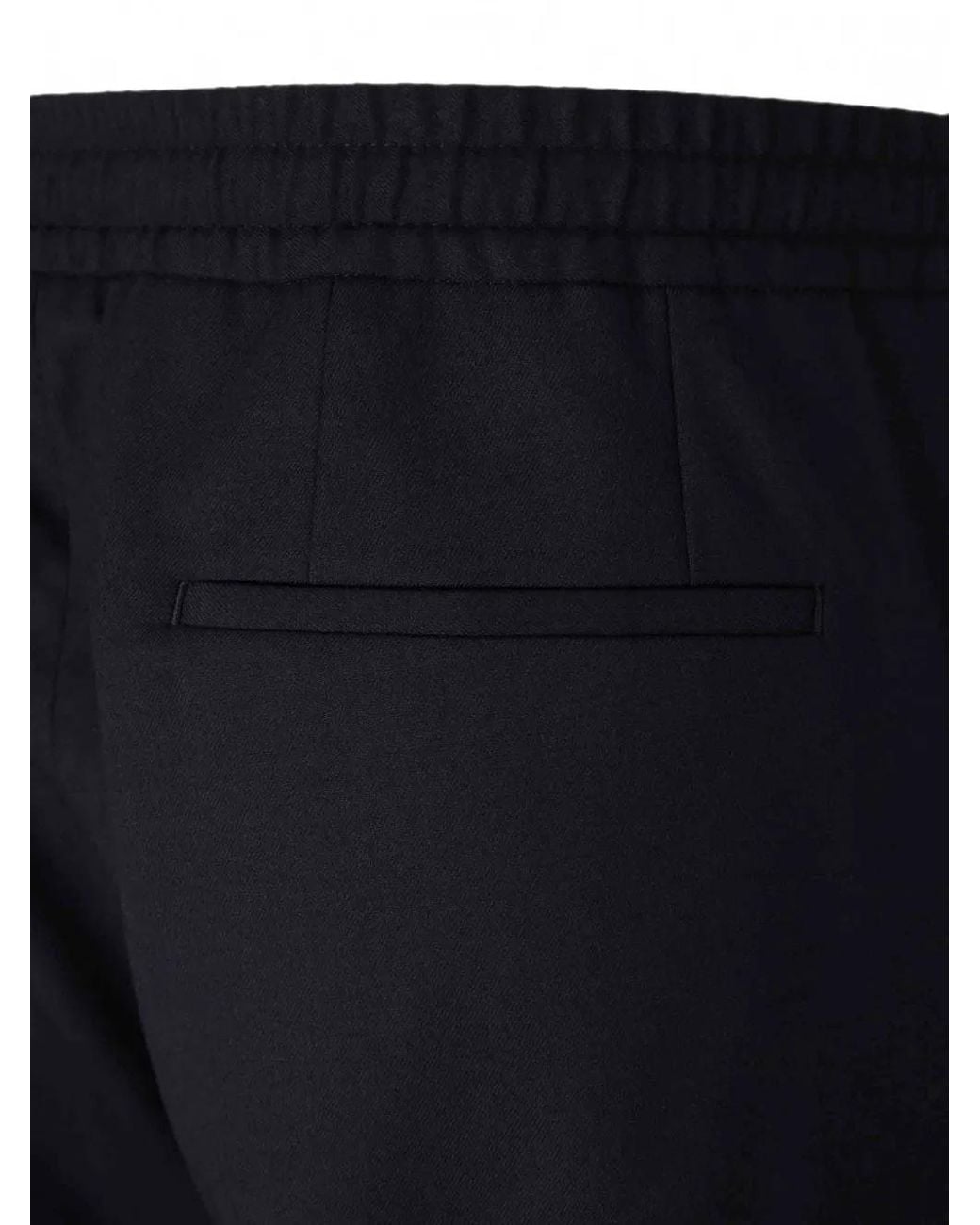 Lardini Blue Pantalon À Taille À Lien De Resserrage for men