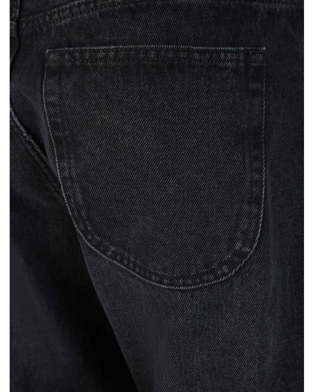 Off-White c/o Virgil Abloh Black Off- Tapered Denim Jeans for men