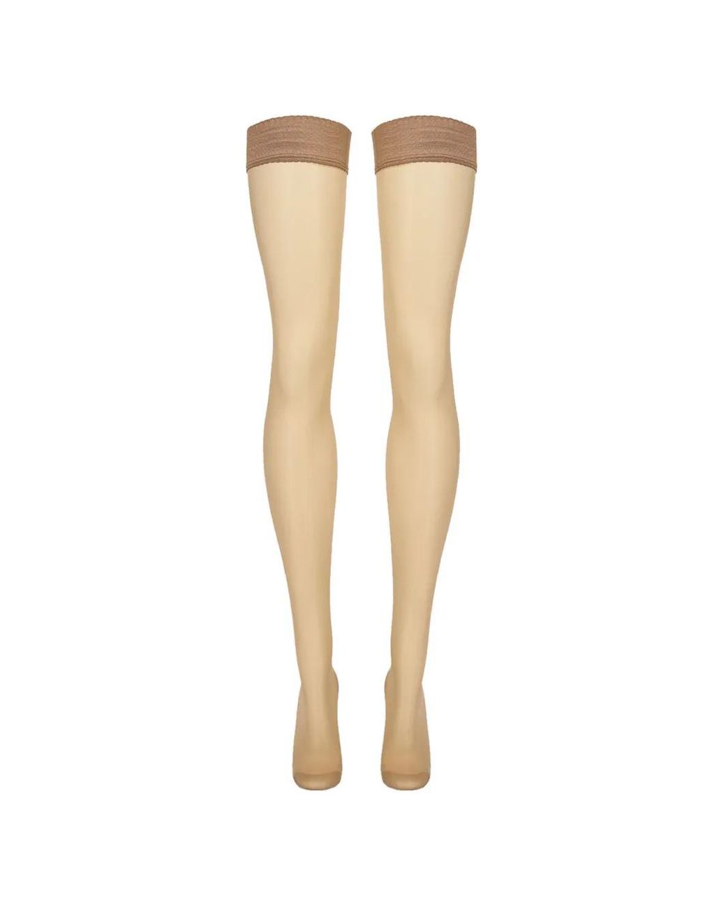 Wolford White 20 Stay-Up Stockings