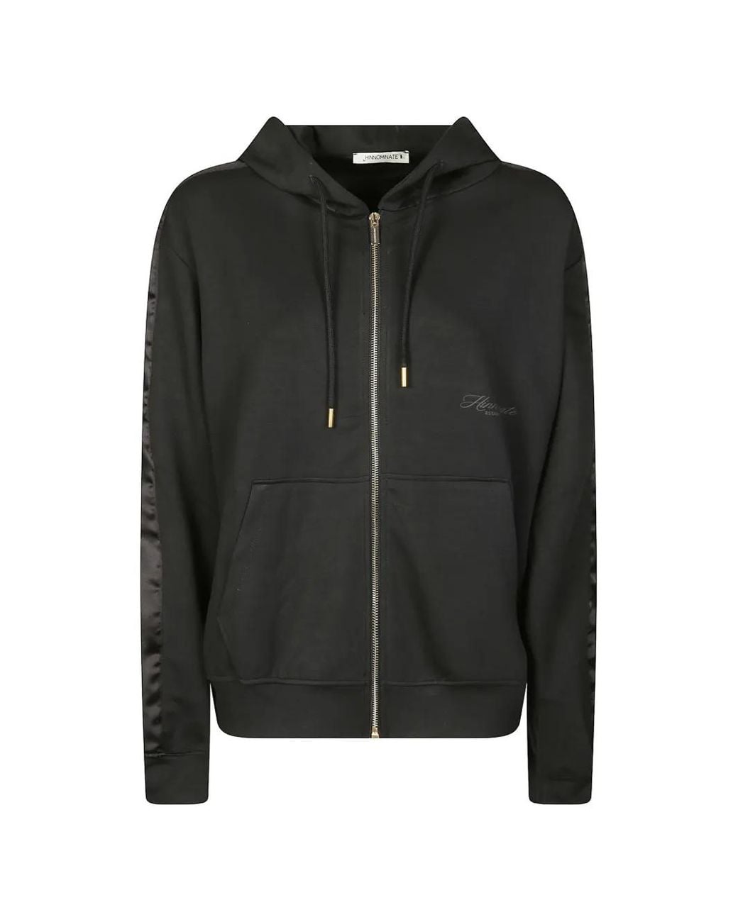 hinnominate Black Zip-Up Hoodie