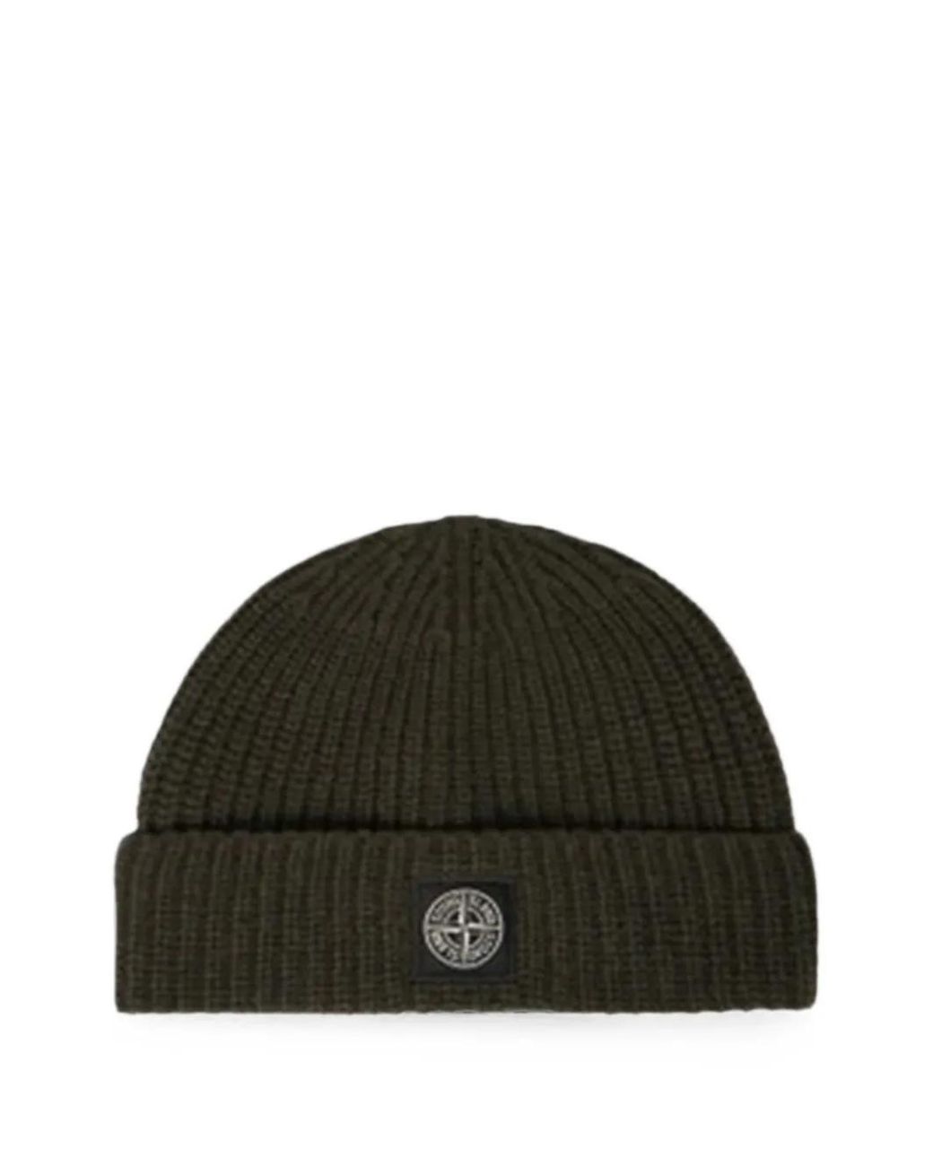 Stone Island N100012 Light Rws Geelong Beanie Aus Wolle in Green für Herren