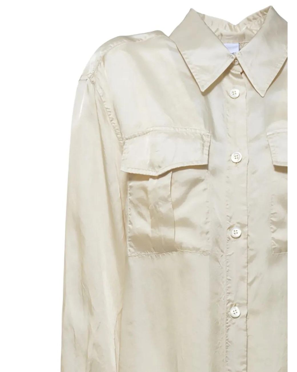 Aspesi Natural Button-Up Shirt