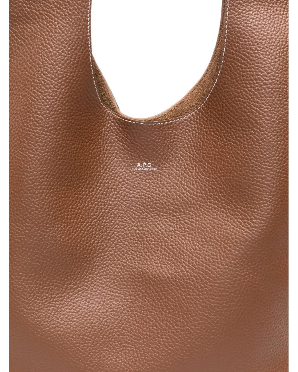 A.P.C. Brown Neige Clou Bag
