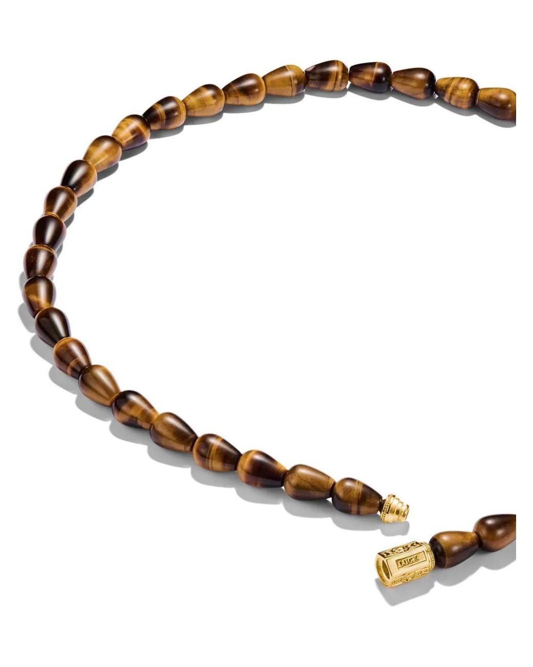 Thomas Sabo Metallic Elyndra Halskette Mit Tigerauge