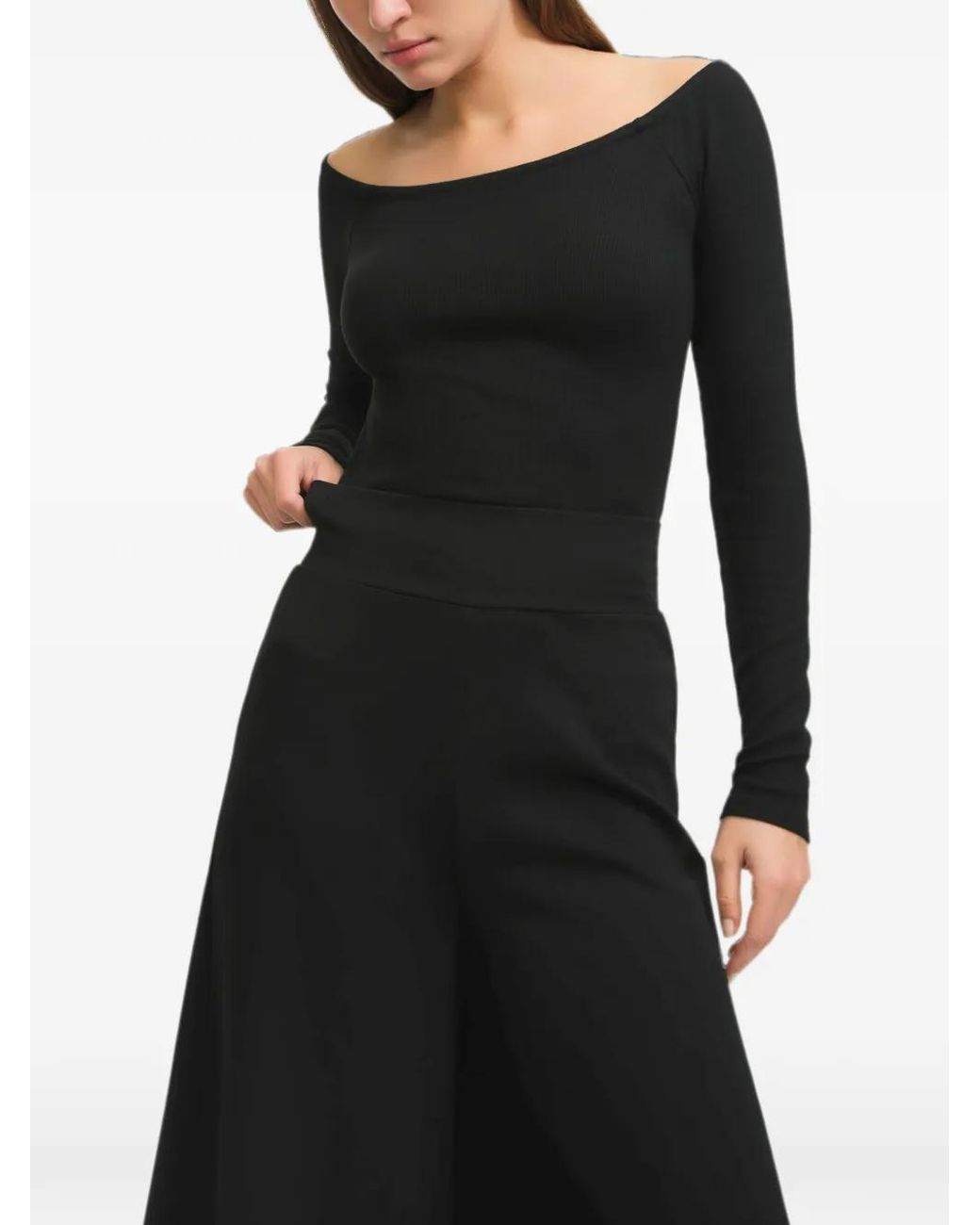 MARCELLA Black Pantalon Daniela