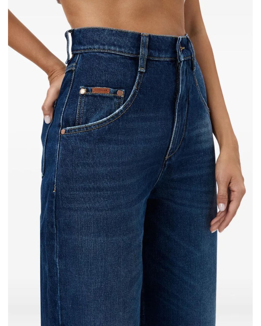 No44 Blue Ellis High-Waisted Jeans