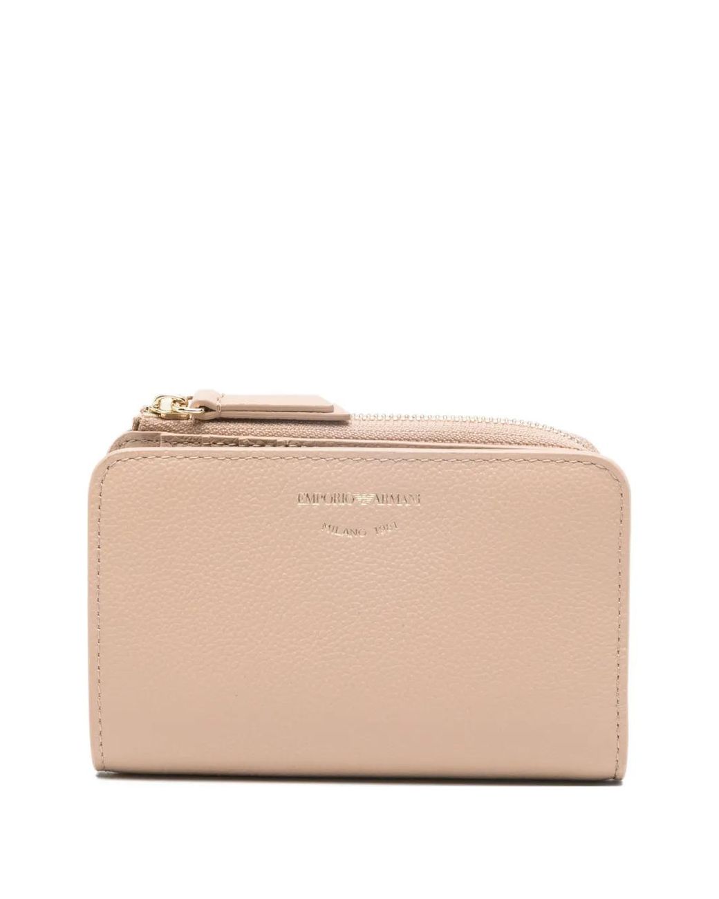 Emporio Armani Natural Leahter Bifold Wallet