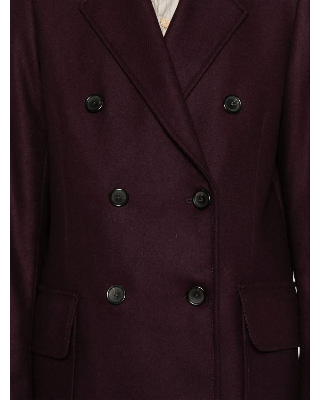Abrigo Con Doble Botonadura Paul Smith de color Red