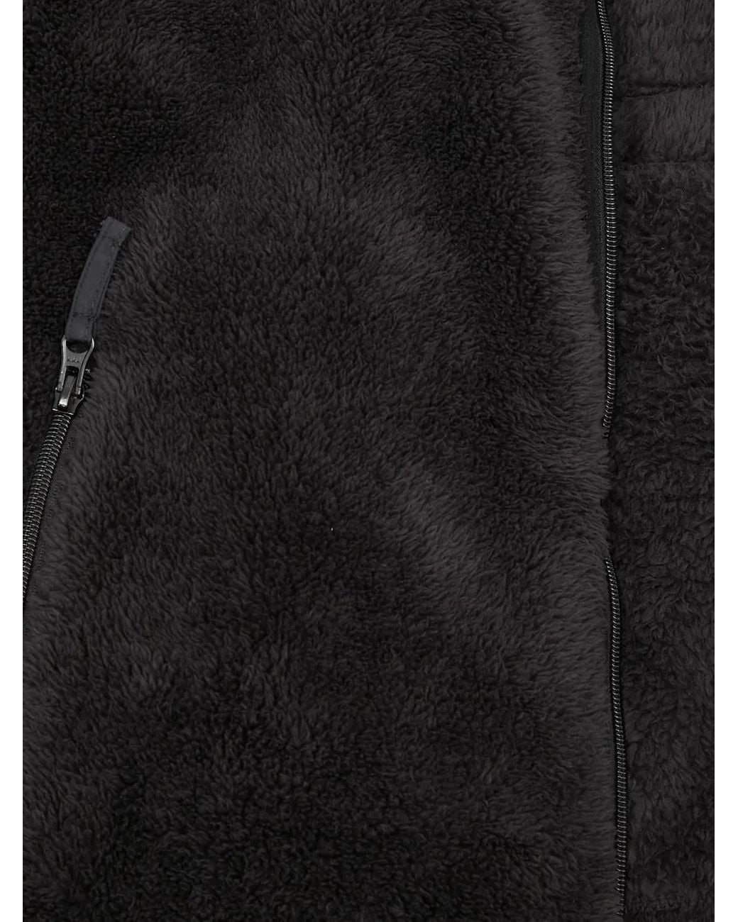 Stan Ray Black Fleece Panelled Jacket for men