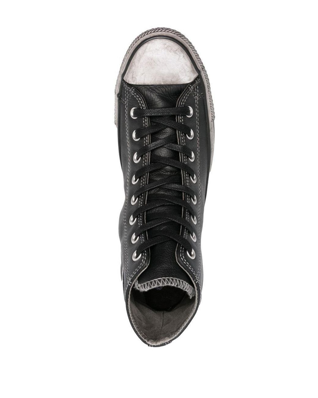 Converse Chuck Taylor Distressed High-top Sneakers in Black for Men | Lyst